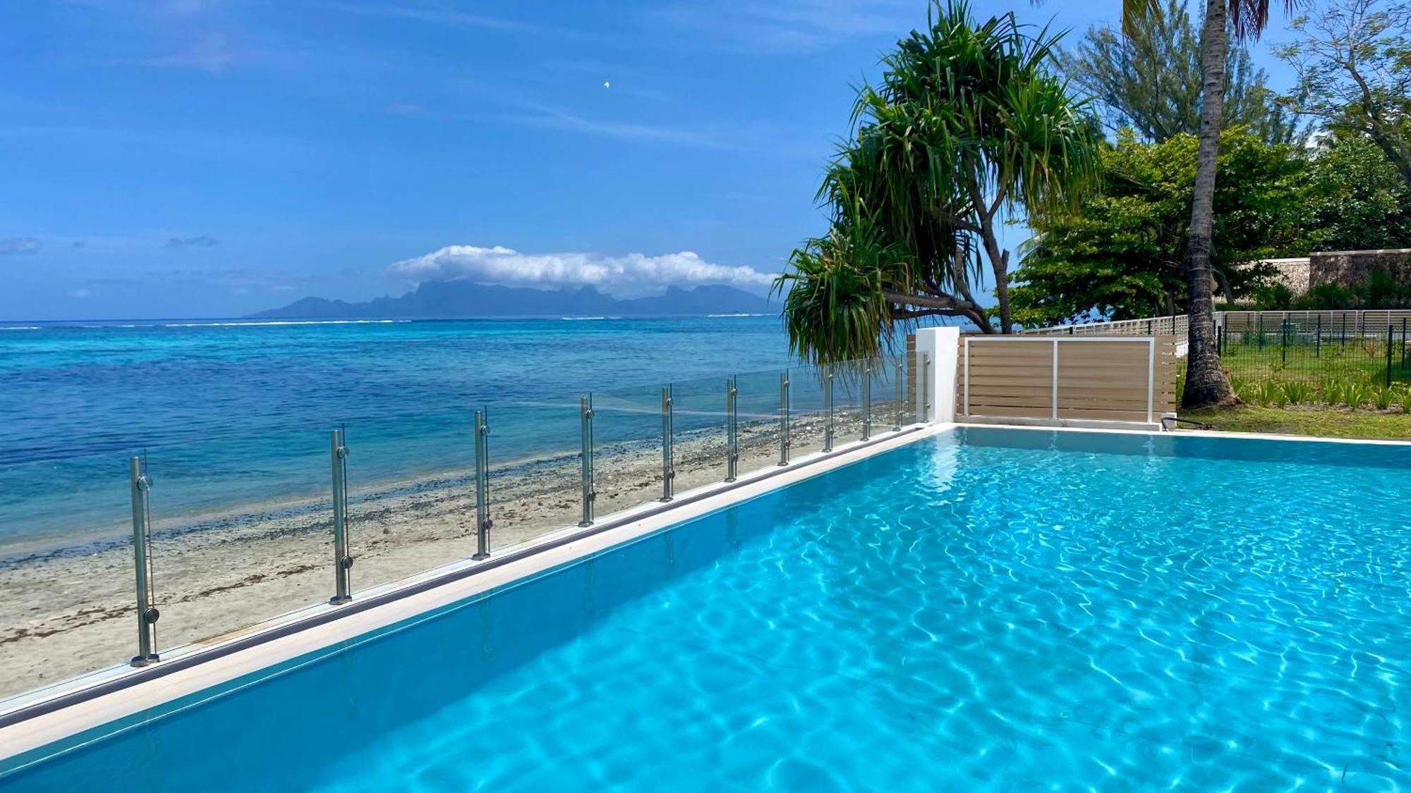 Villa Te Ura Beach Paea Ngoại thất bức ảnh